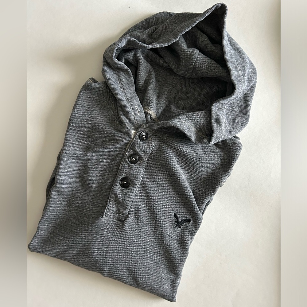 American Eagle Grey Hoodie